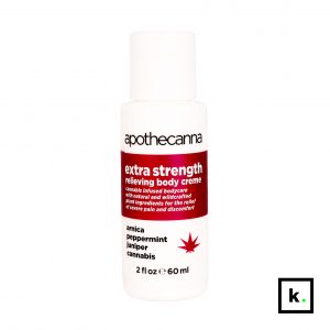 Apothecanna extra strength relieving spray z CBD 0,083% ekstra silny uśmierzający ból - 60 ml
