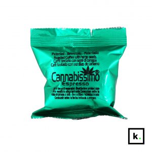 Cannabissimo Coffee kawa konopna mielona kapsułka Nespresso - 5 g