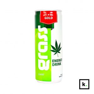 Gold Grass napój energetyczny z ekstraktem z ziaren konopi - 250 ml