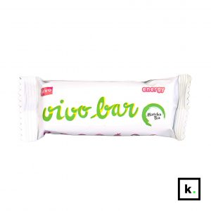 Vivo Food Matcha Tea raw baton energetyczny z zieloną herbatą matcha i konopiami - 45 g